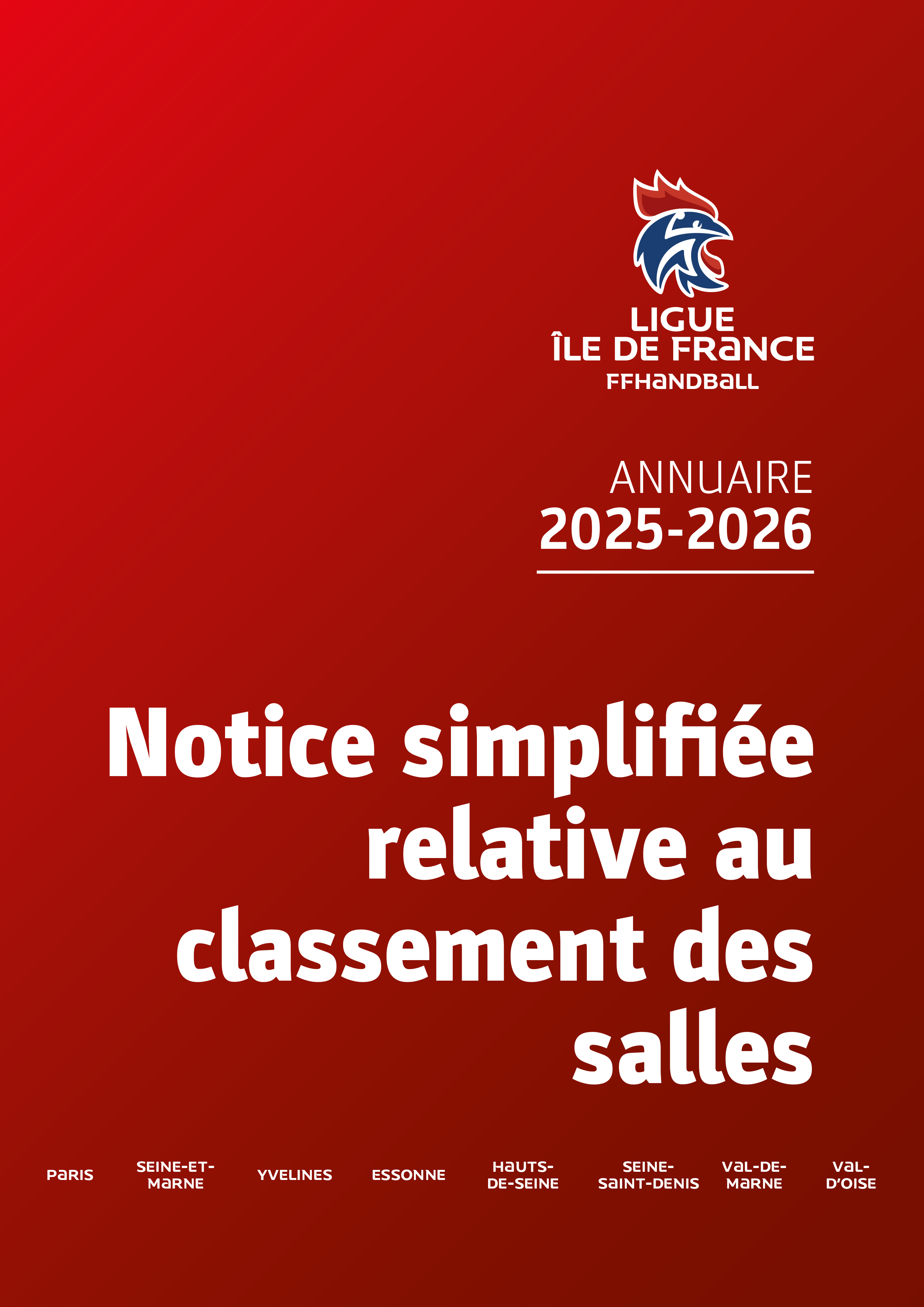 Ligue IDF equipement 25 26