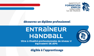 Titre V professionnel – Entraîneur de handball (2023-2025)