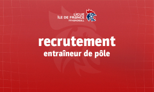 Recrutement entraîneur pôle masculin / formateur